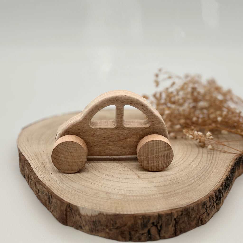 Handgefertigtes Holzauto-Vosvos-Vintage aus 100% reinem Holz, langlebiges Spielzeug für Kinder